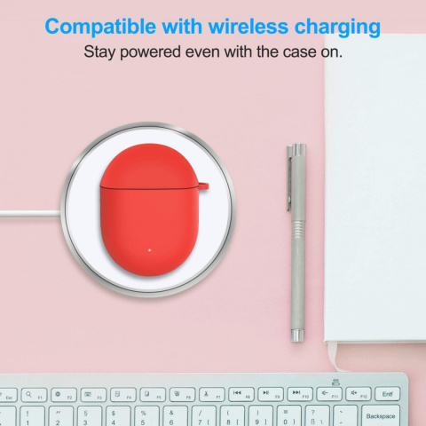 Etui do słuchawek Google Pixel Buds 2 2020 Czarne Etui do słuchawek Google Pixel Buds 2 2020 Czarne