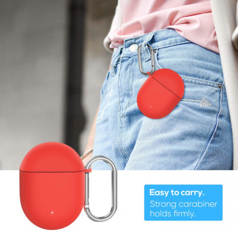 Etui do słuchawek Google Pixel Buds 2 2020 Czarne Etui do słuchawek Google Pixel Buds 2 2020 Czarne