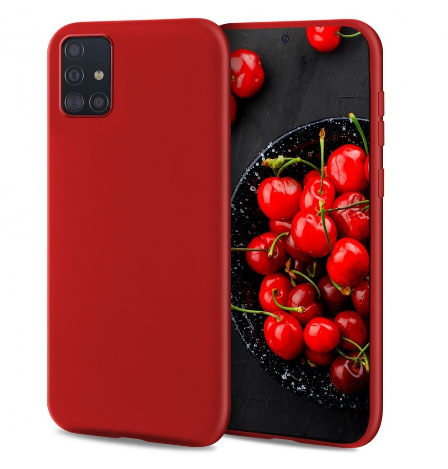 Etui plecki do Samsung Galaxy A51 Czerwony