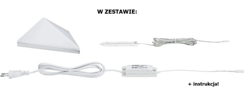 Lampa LED Paulmann 92031 Oprawa meblowa Lampa LED Paulmann 92031 Oprawa meblowa