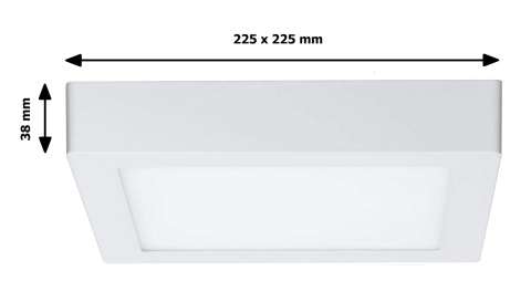 Lampa sufitowa LED Paulmann 79796 Carpo Plafon Lampa sufitowa LED Paulmann 79796 Carpo Plafon