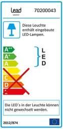 Zestaw Taśma LED LEAD ENERGY SDW68 Biel 5m